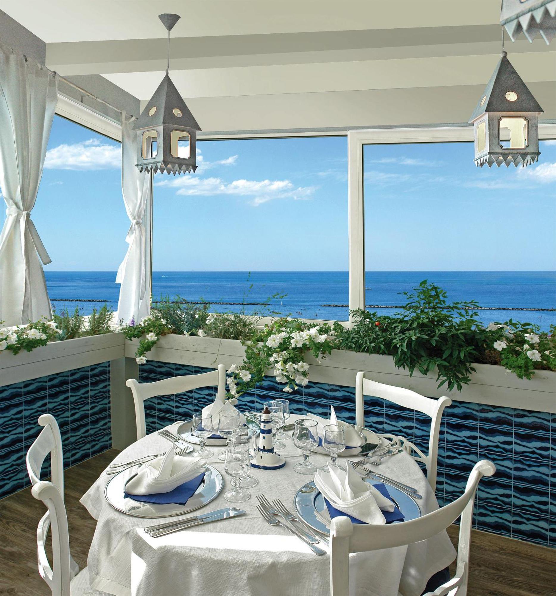 Hotel Maremonti Габичче-Маре Ресторан фото
